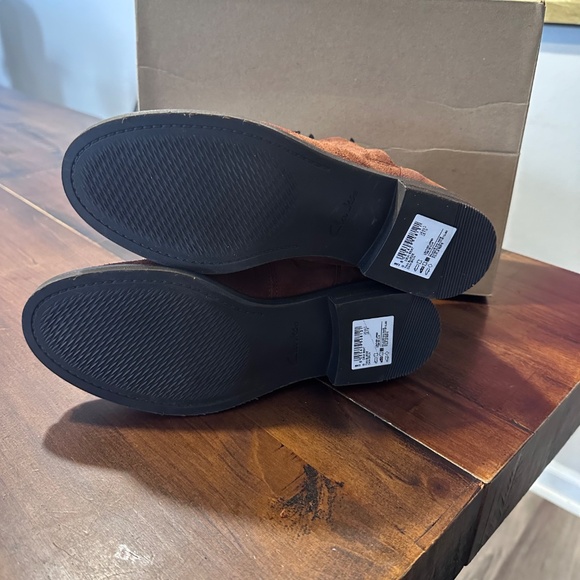 Clark shoes- Demi Beat tan suede - Picture 3 of 5